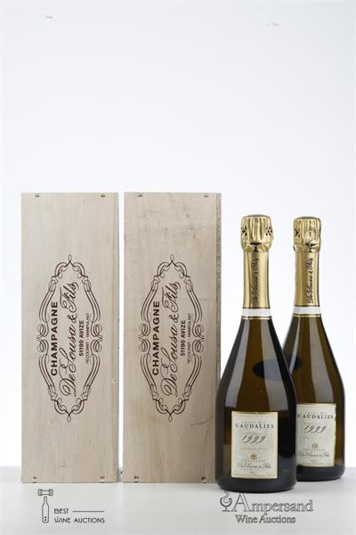 DE SOUSA CUVEE DES CAUDALIES GRAND CRU EXTRA BRUT 1999 - De Sousa - 2 Bottles - Owc 1