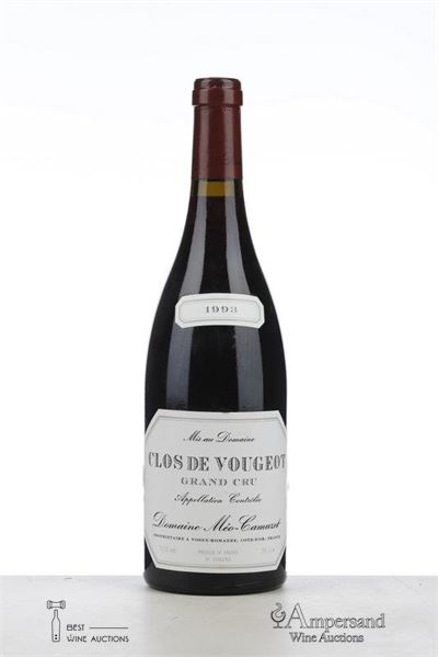 CLOS VOUGEOT 1993 - Meo Camuzet - 1 Bottle