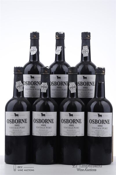 OSBORNE VINTAGE PORT 1992 - Osborne - 7 Bottles