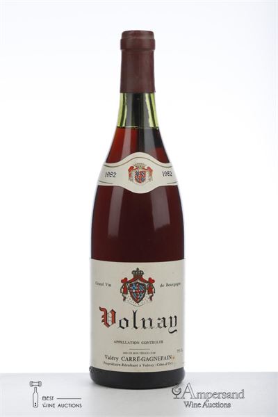 VOLNAY 1982 - Valery Carre Gagnepain - 1 Bottle