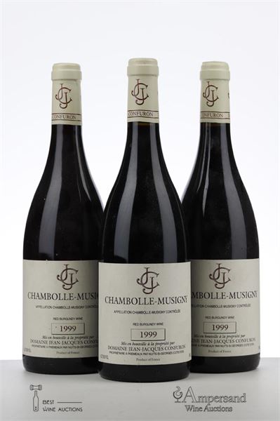 CHAMBOLLE MUSIGNY 1999 - JJ Confuron - 3 Bottles