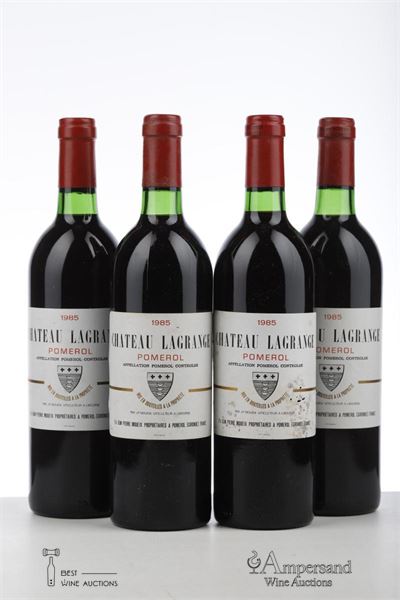 LAGRANGE POMEROL 1985 - Mc - 4 Bottles