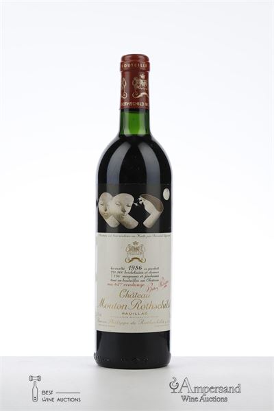 MOUTON ROTHSCHILD 1986 - Mc - 1 Bottle