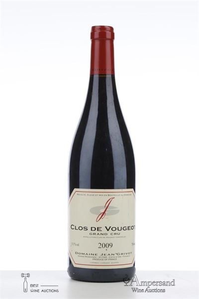CLOS DE VOUGEOT 2009 - Jean Grivot - 1 Bottle