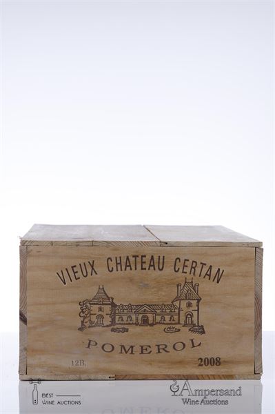 VIEUX CHATEAU CERTAN 2008 - 12 Bottles - Owc 12