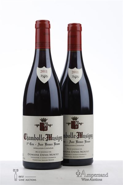 CHAMBOLLE MUSIGNY AUX BEAUX BRUNS 2011 - Denis Mortet - 2 Bottles