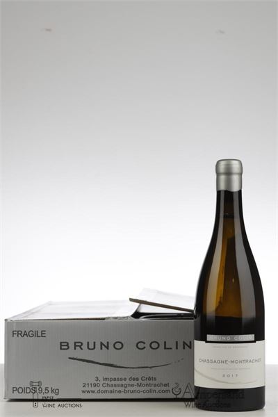 CHASSAGNE MONTRACHET BLANC 2017 - Bruno Colin - 6 Bottles - Oc 6