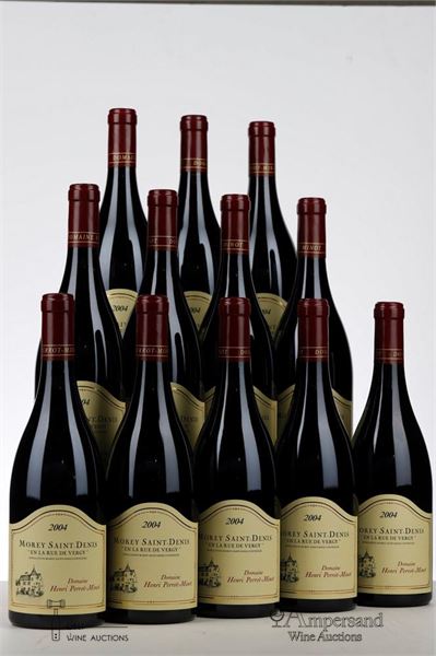MOREY ST DENIS EN LA RUE DE VERGY 2004 - Henri Perrot Minot - 12 Bottles - Oc 12