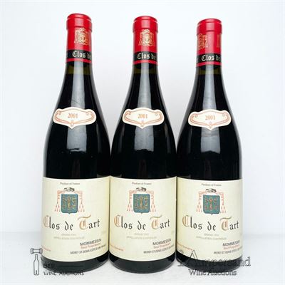 CLOS DE TART 2001 - Mommessin - 3 Bottles