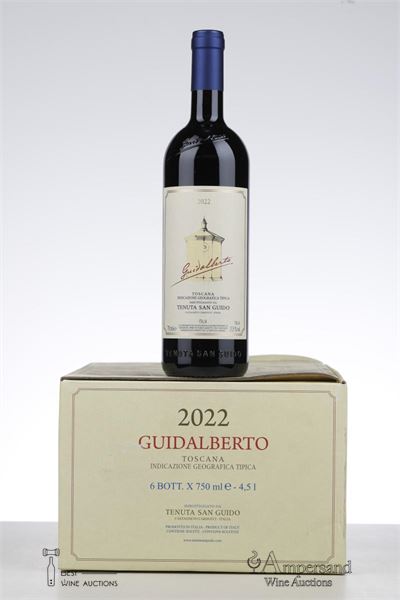 GUIDALBERTO 2022 - Tenuta San Guido - 6 Bottles - Oc 6