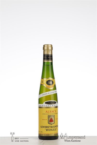 GEWURZTRAMINER HUGEL SELECTION DE GRAINS NOBLES 1988 - Hugel - 1 x 0,375Ltr