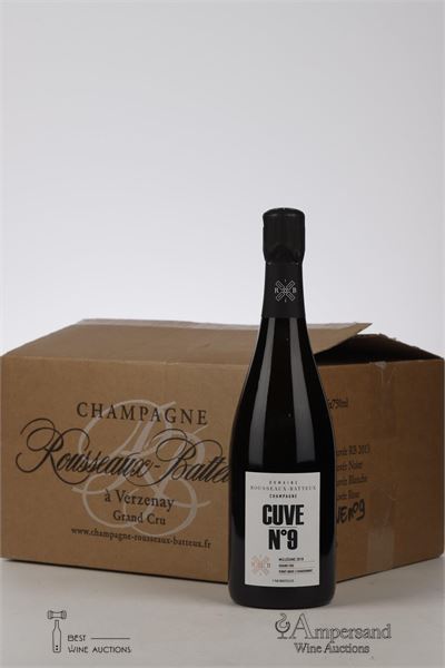 ROUSSEAUX BATTEUX CUVE N°9 2018 - Rousseaux Batteux degorgé 05/2022 - 6 Bottles - Oc 6