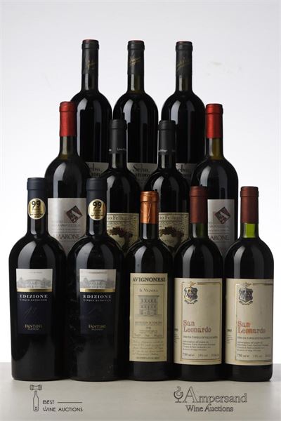 MIXED LOT ITALIAN WINES NV - Mixed - 12 Bottles