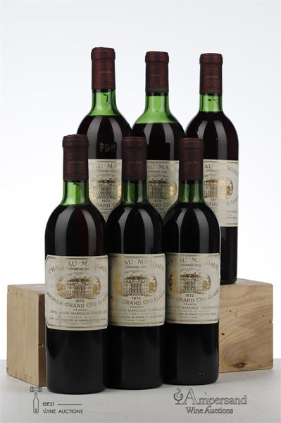 MARGAUX 1972 - 6 Bottles