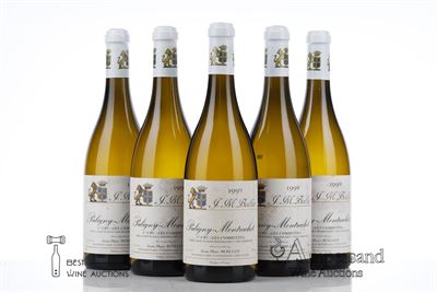 PULIGNY MONTRACHET LES COMBETTES 1999 - Jean-Marc Boillot - 5 Bottles