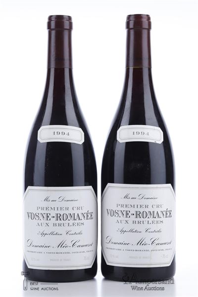 VOSNE ROMANEE AUX BRULEES 1994 - Meo Camuzet - 2 Bottles