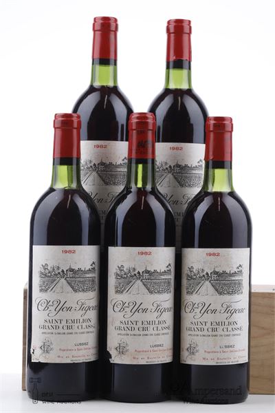 YON FIGEAC 1982 - Mc - 5 Bottles