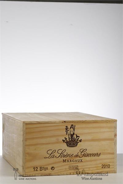 SIRENE DE GISCOURS 2010 - Mc - 12 Bottles - Owc 12