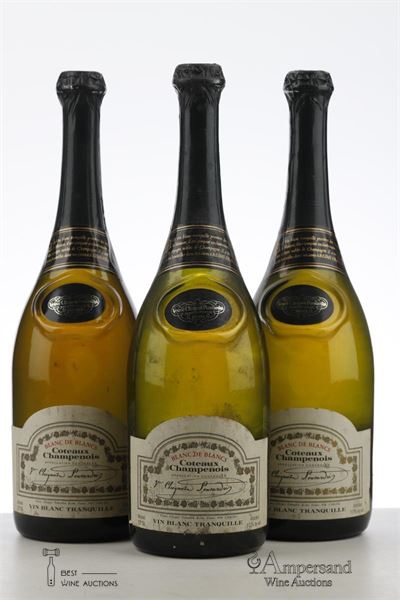 VEUVE CLICQUOT PONSARDIN COTEAUX CHAMPENOIS BLANC DE BLANCS NV - Veuve Cliquot Ponsardin - 3 Bottles