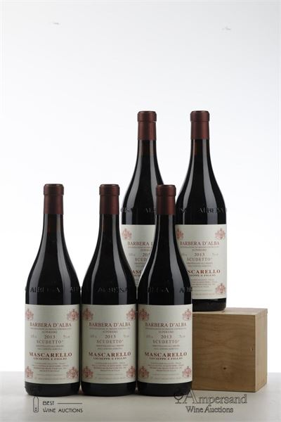 BARBERA D'ALBA SCUDETTO 2013 - Giuseppe Mascarelo - 5 Bottles