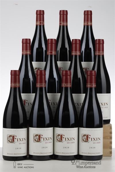 FIXIN LES CRAIS 2020 - Berthaut Gerbet - 11 Bottles