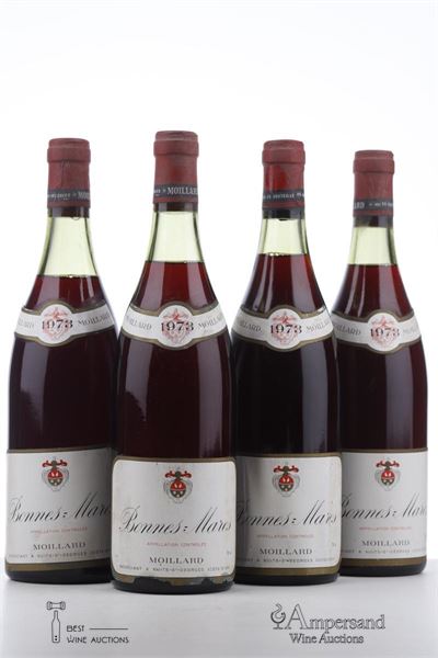 BONNES MARES 1973 - Moillard - 4 Bottles