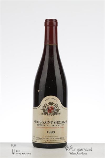 NUITS ST GEORGES LES CAILLES 1993 - Lecheneaut  - 1 Bottle