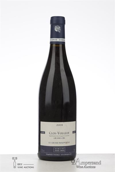 CLOS VOUGEOT LE GRAND MAUPERTUI 2008 - Anne Gros - 1 Bottle