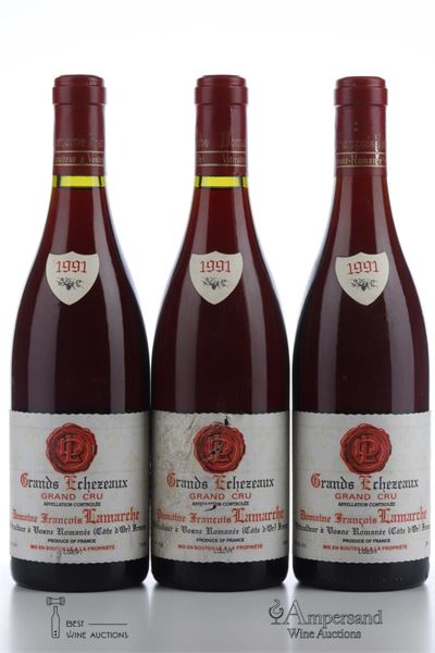 GRANDS ECHEZEAUX 1991 - Francois Lamarche - 3 Bottles