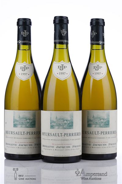 MEURSAULT PERRIERES 1997 - Jacques Prieur - 3 Bottles