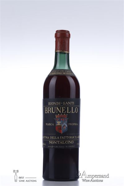 BRUNELLO DI MONTALCINO RISERVA 1955 - Biondi Santi - 1 Bottle