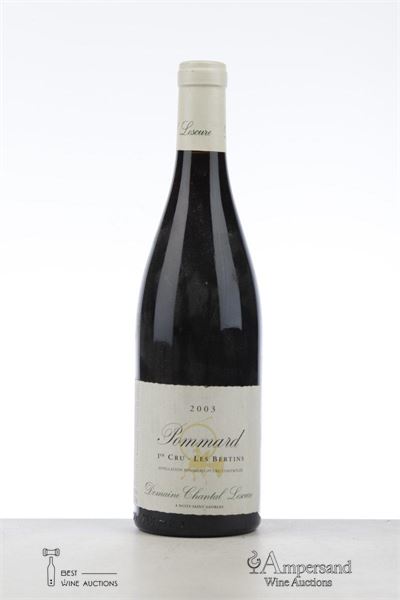 POMMARD LES BERTINS 2003 - Chantal Lescure - 1 Bottle