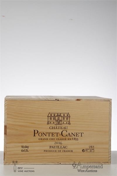 PONTET CANET 2016 - Mc - 6 Magnums - Owc 6