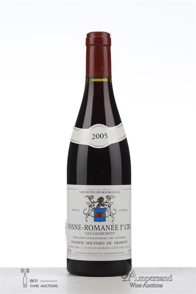VOSNE ROMANEE LES GAUDICHOTS 2005 - Machard de Gramont - 1 Bottle