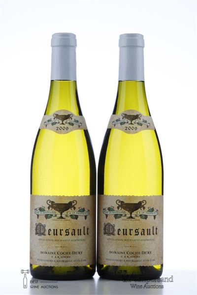 MEURSAULT Coche Dury 2009 - 2 Bottles