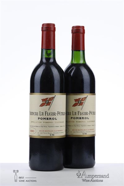 LA FLEUR PETRUS 1990 - Mc - 2 Bottles