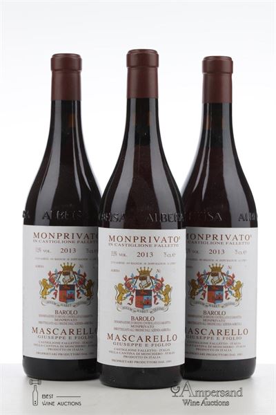 BAROLO MONPRIVATO 2013 - Giuseppe Mascarello - 3 Bottles