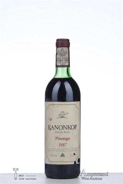 KANONKOP PINOTAGE 1987 - Kanonkop - 1 Bottle