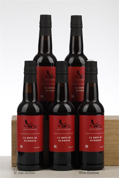 OLOROSO BOTA NO - BOTA 98 NV - Equipo de Navazos - 5 x 0,375Ltr - Oc 6