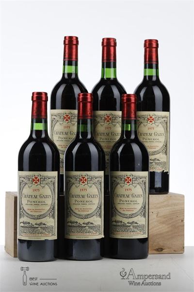 GAZIN 1975 - Mc - 6 Bottles