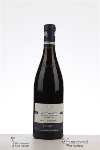 CLOS VOUGEOT LE GRAND MAUPERTUI 2015 - Anne Gros - 1 Bottle