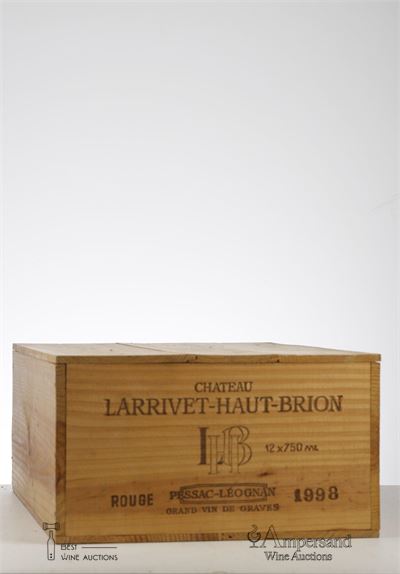 LARRIVET HAUT BRION 1998 - Mc - 12 Bottles - Owc 12