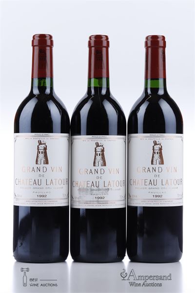 LATOUR 1992 - Mc - 3 Bottles