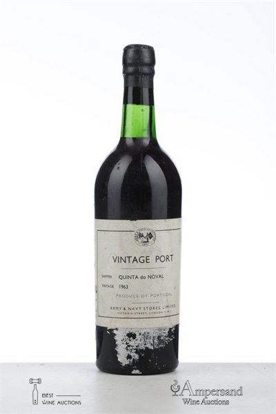 QUINTA DO NOVAL VINTAGE PORT 1963 - Noval - 1 Bottle