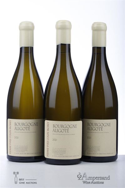 BOURGOGNE ALIGOTE 2020 - Pierre Yves Colin Morey - 3 Bottles