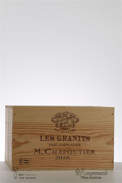 SAINT JOSEPH LES GRANITS 2016 - Chapoutier - 6 Bottles - Owc 6
