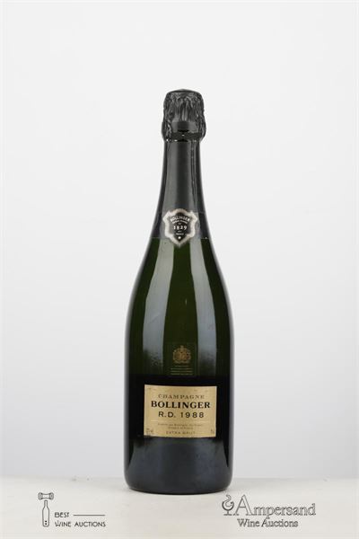 BOLLINGER R.D. 1988 - Bollinger - Dégorgement 11/09/2000 - 1 Bottle