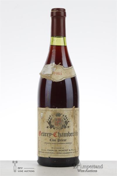 GEVREY CHAMBERTIN CLOS PRIEUR 1983 - Charles Mortet - 1 Bottle