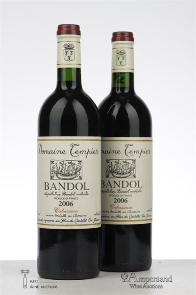 BANDOL CABASSAOU 2006 - Domaine Tempier - 2 Bottles
