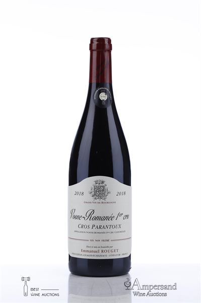 VOSNE ROMANEE CROS PARANTOUX 2018 - Emmanuel Rouget - 1 Bottle